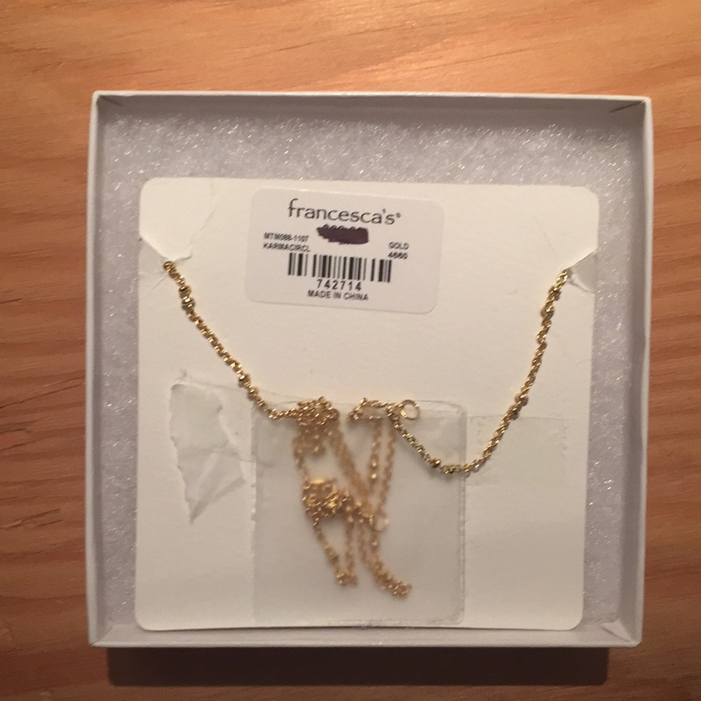 Gold plated necklace - Picture 2 of 2